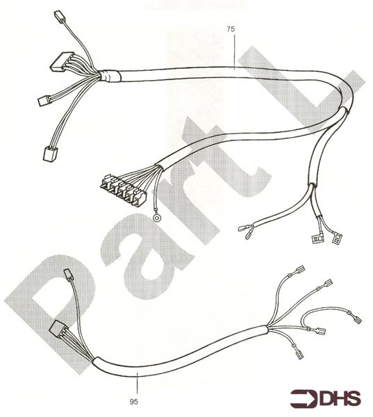 Exploded Diagram for WIRING HARNESS