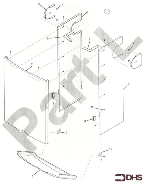 Exploded Diagram for OUTER CASE ASSY