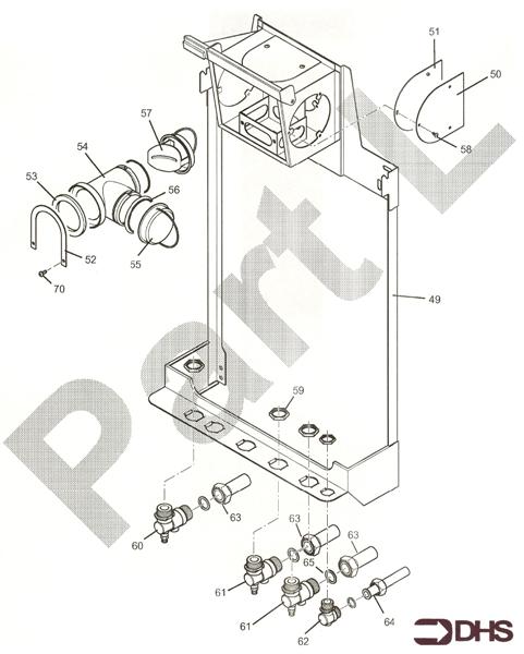 Exploded Diagram for MOUNTING BRACKET