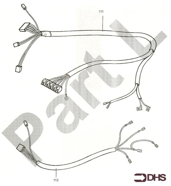 Exploded Diagram for WIRING HARNESS