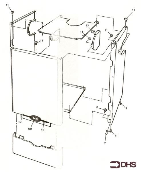 OUTER CASE ASSY logo
