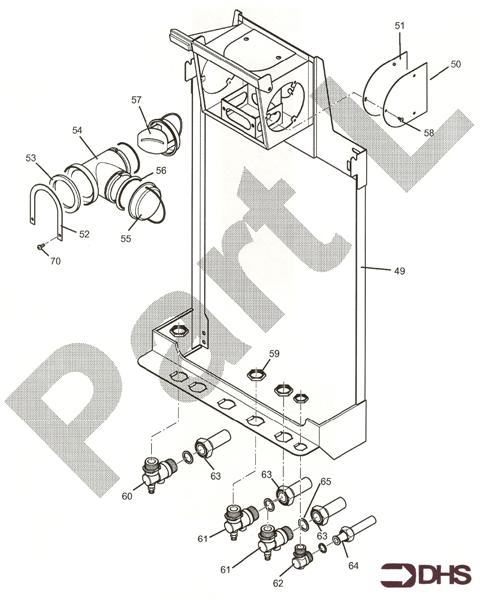 Exploded Diagram for MOUNTING BRACKET