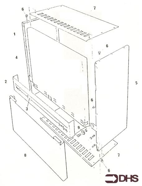 Exploded Diagram for OUTER CASE ASSY