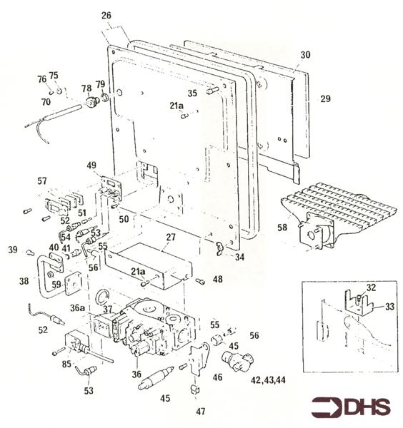 Exploded Diagram for CONTROLS