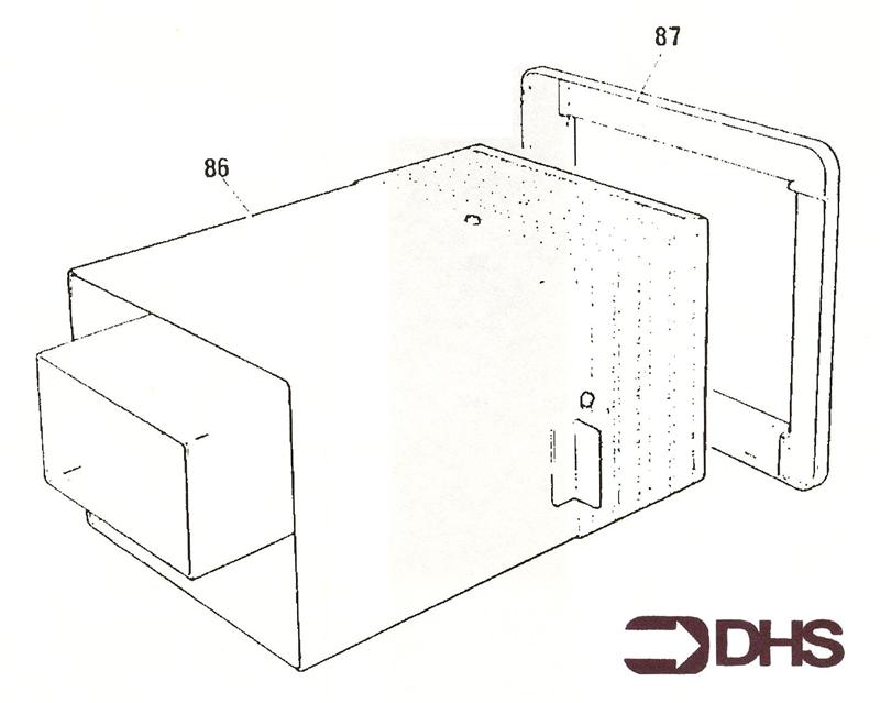 Exploded Diagram for FLUE ASSY