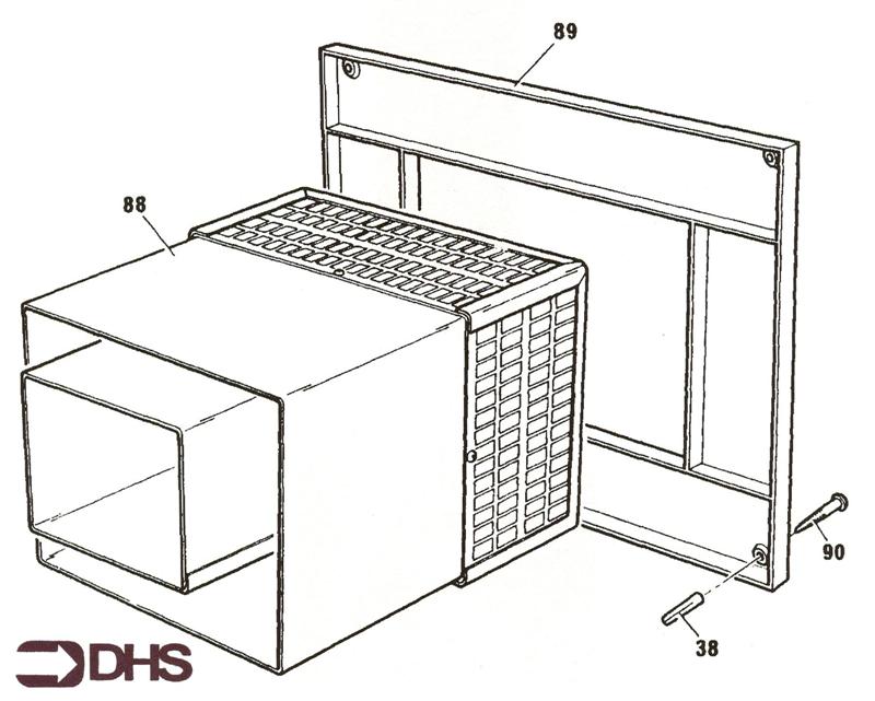 Exploded Diagram for FLUE