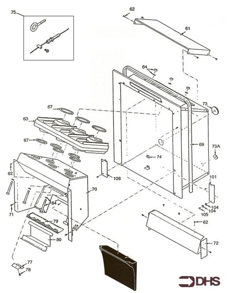 Exploded Diagram for BOX COMBUSTION