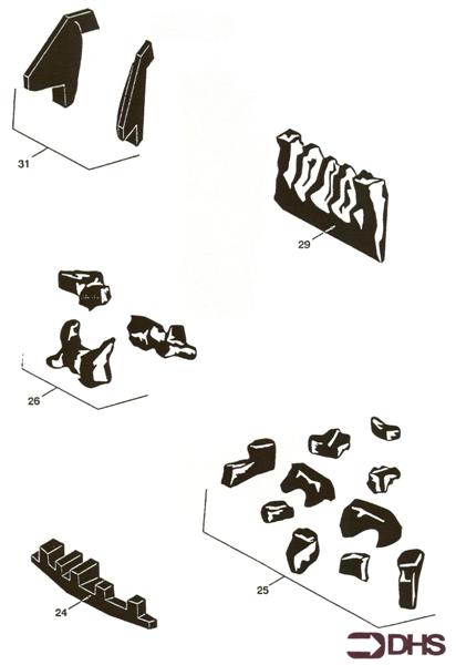 Exploded Diagram for COALBED ASSY