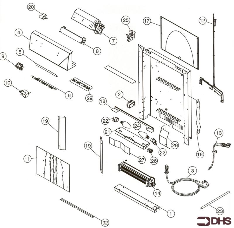 Exploded Diagram for HEAT ENGINE