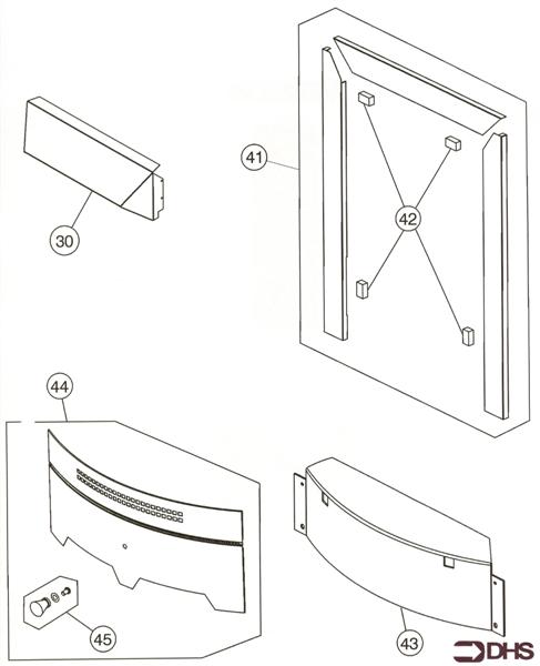 Exploded Diagram for FASCIA MINIMA