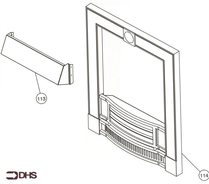 Exploded Diagram for FASCIA WESTMINSTER