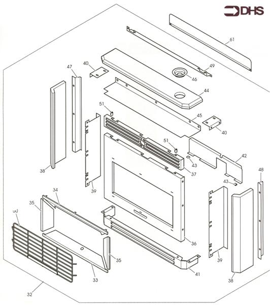 Exploded Diagram for FASCIA