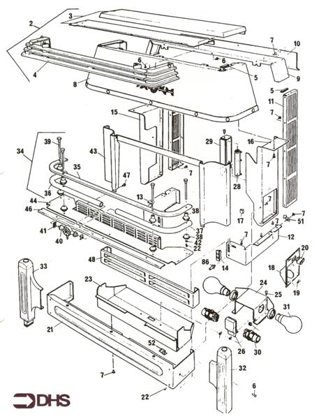 Exploded Diagram for FIRE ASSY