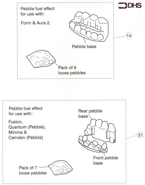 Exploded Diagram for CERAMIC PEBBLE FUEL EFFECTS