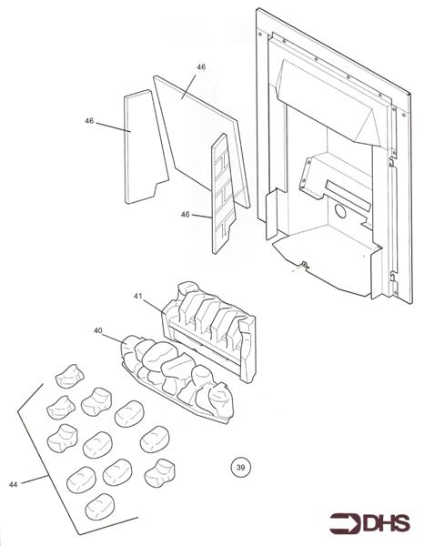 Exploded Diagram for COAL BED PCF - FF
