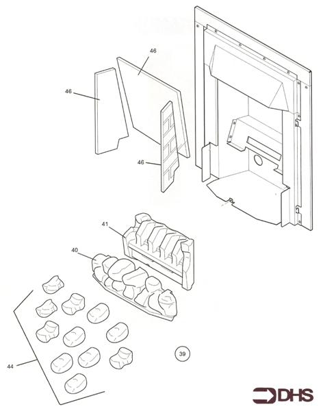 Exploded Diagram for COAL BED PCF - FF