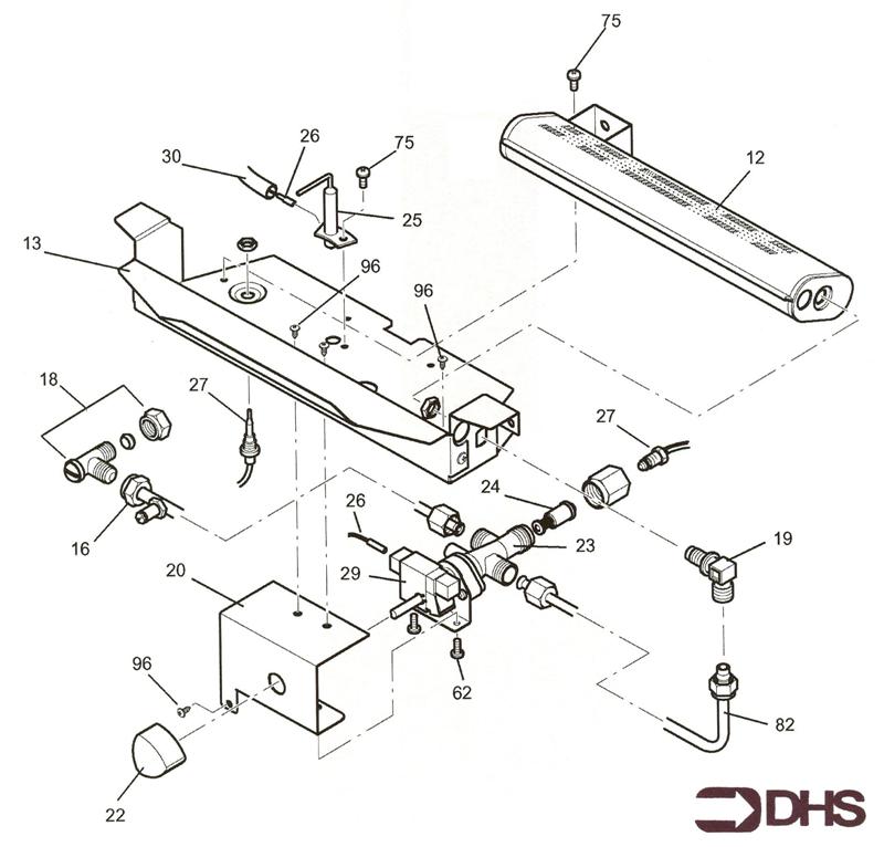Exploded Diagram for GAS ASSY CLASSIC