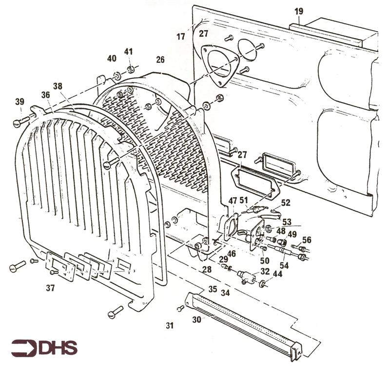 Exploded Diagram for HEAT EXCHANGER