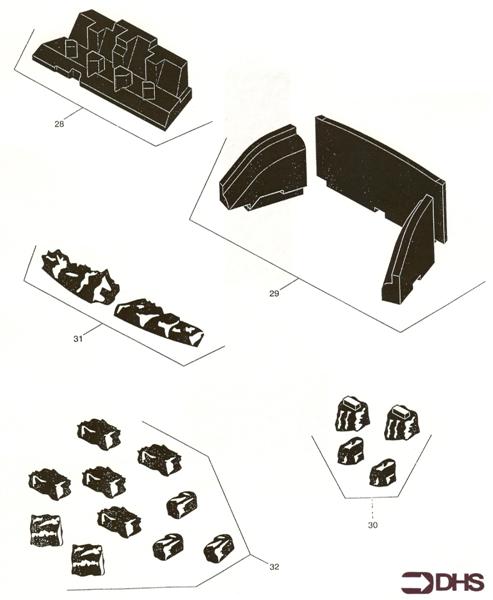Exploded Diagram for COAL BED
