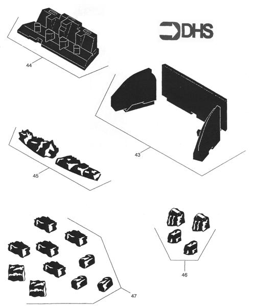 Exploded Diagram for COAL BED