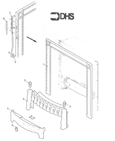 FIRE SURROUND/FENDER ASSY logo