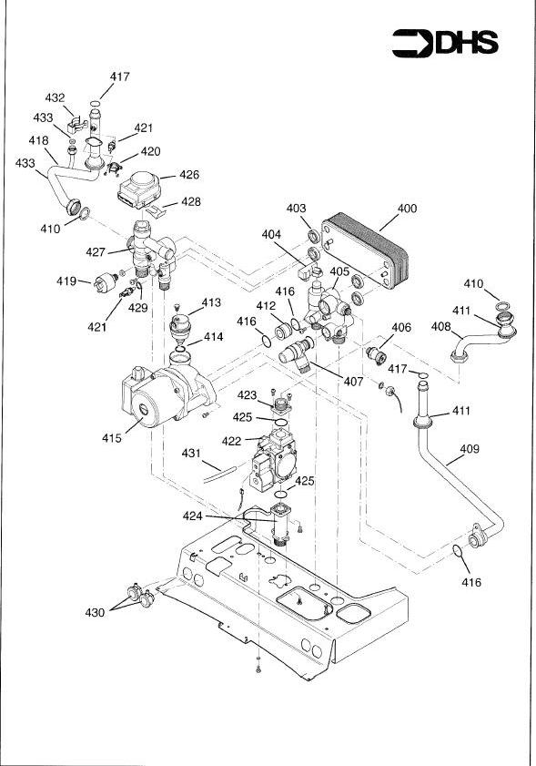Exploded Diagram for ELECTRICAL HARNESSES