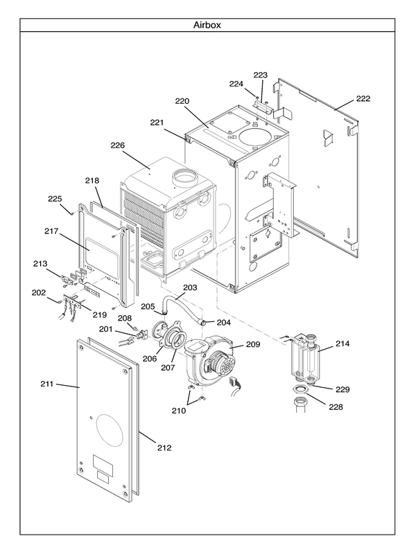 Exploded Diagram for AIR BOX