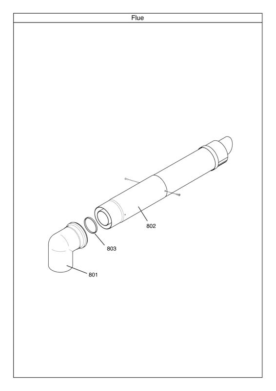 Exploded Diagram for FLUE