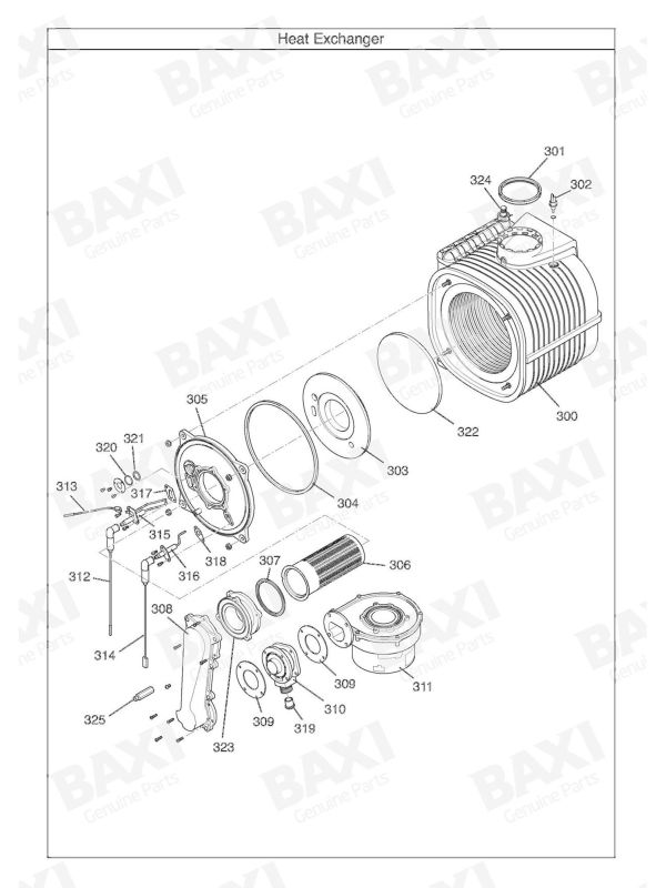 Exploded Diagram for FAN
