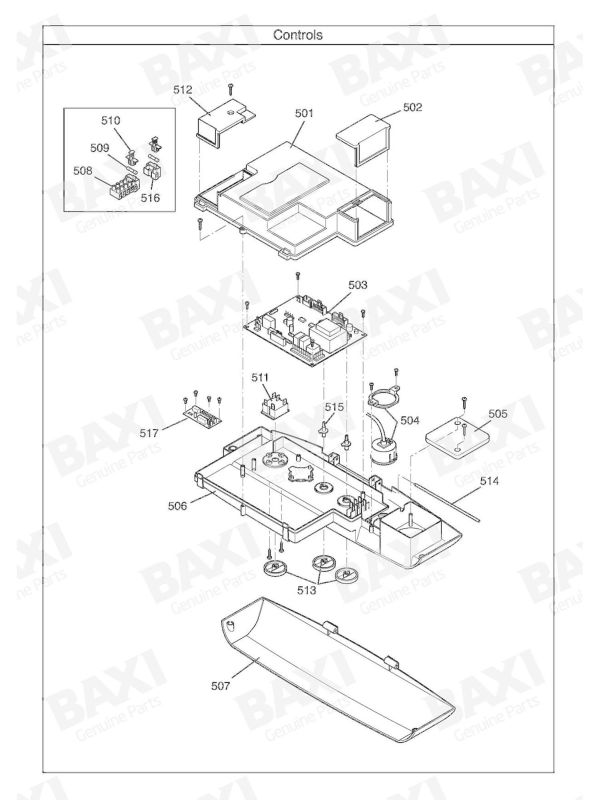 Exploded Diagram for HYDRAULICS & WALL JIG