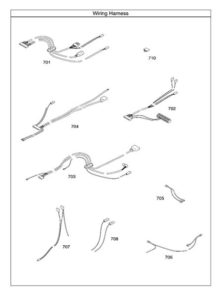 Exploded Diagram for WIRING HARNESS