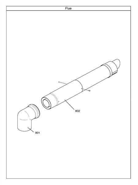 Exploded Diagram for FLUE