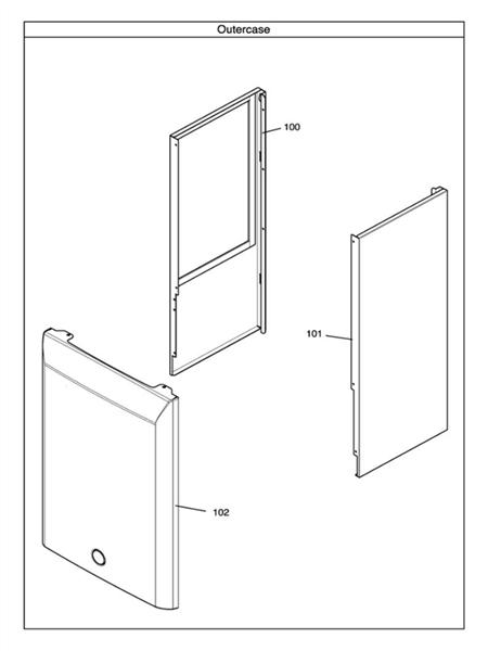 Exploded Diagram for CASING