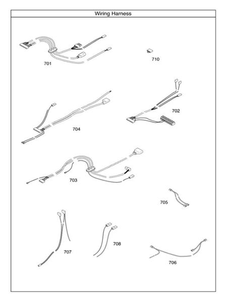 Exploded Diagram for WIRING HARNESS