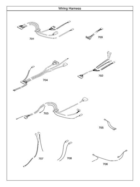 Exploded Diagram for WIRING HARNESS