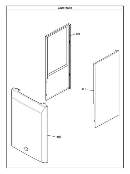 Exploded Diagram for CASING