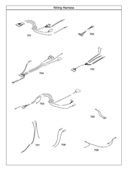 Exploded Diagram for WIRING HARNESS