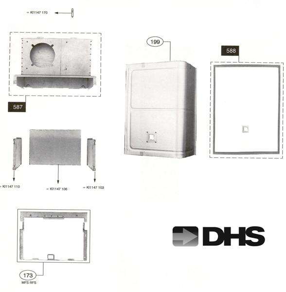 Exploded Diagram for FIRE CHAMBER
