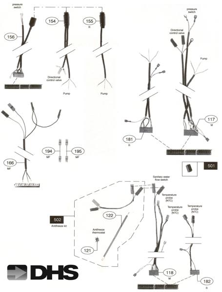 Exploded Diagram for DRIVING PANEL & ELECTRIC PTS 1