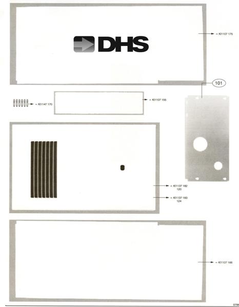 Exploded Diagram for EXTERNAL PANELS