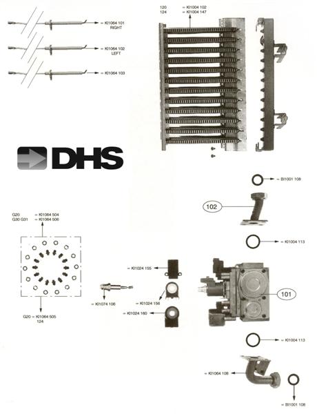 Exploded Diagram for GAS ASSY 2