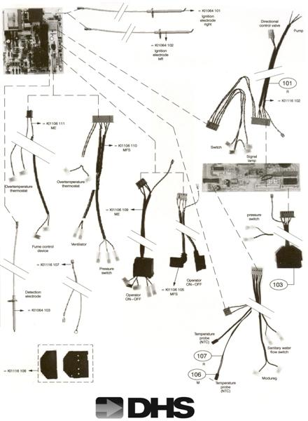Exploded Diagram for DRIVING PANEL & ELECT PARTS 2