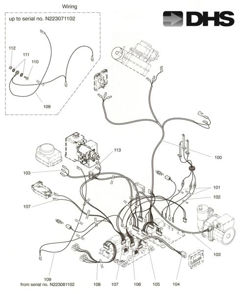 Exploded Diagram for WIRING