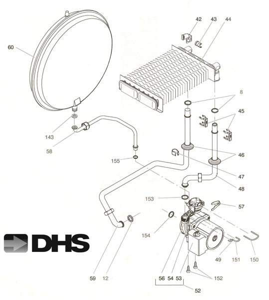 Exploded Diagram for PUMP & MAIN CIRCUIT ASSY 2