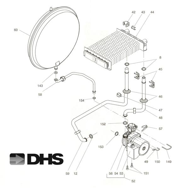 Exploded Diagram for PUMP & MAIN CIRCUIT ASSY 3