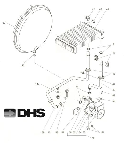 Exploded Diagram for PUMP & MAIN CIRCUIT ASSY 2