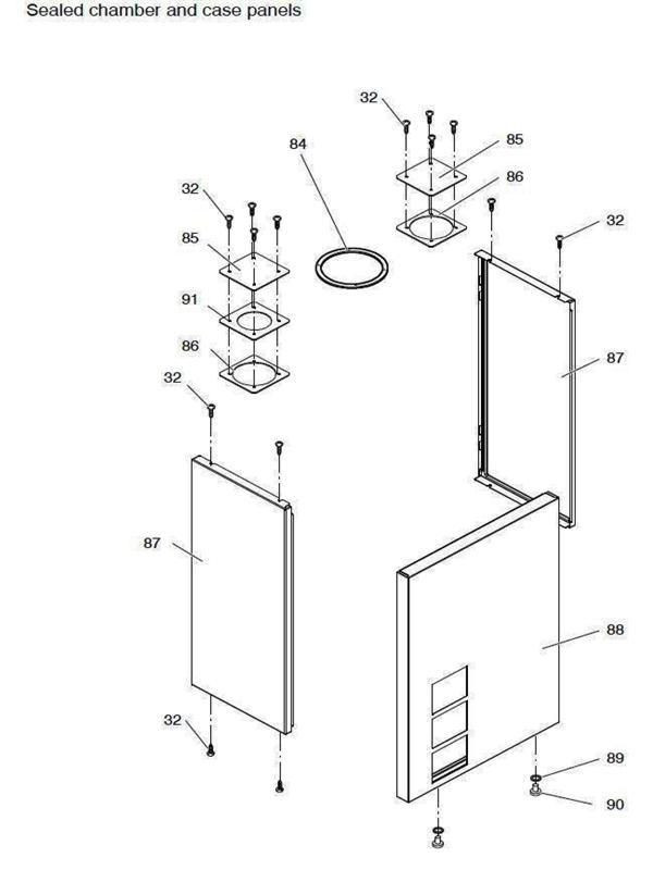 Exploded Diagram for CASE ASSEMBLY