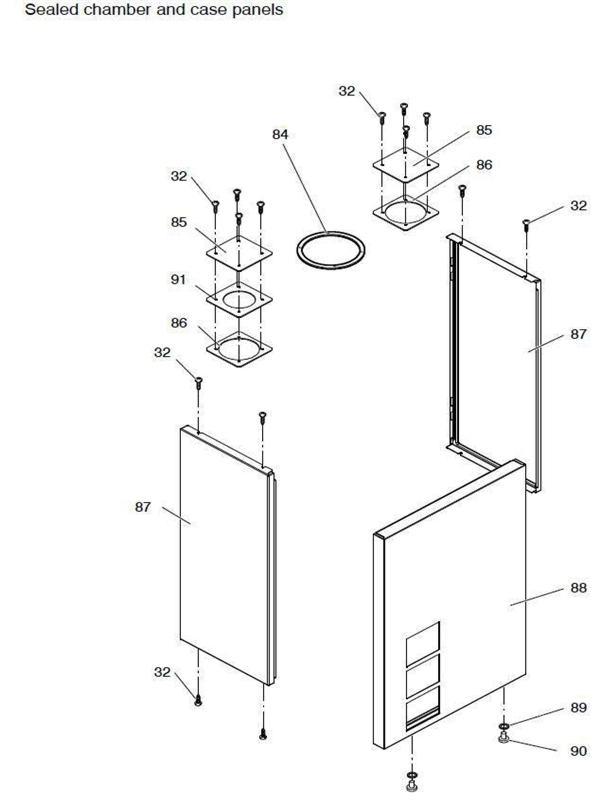 Exploded Diagram for CASE ASSEMBLY