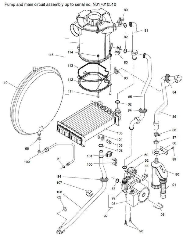 PUMP, MAIN CIRCUIT logo