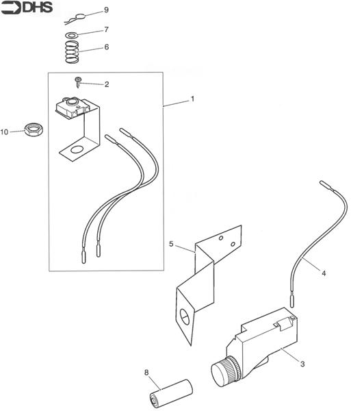 Exploded Diagram for IGNITION MODEL 337W